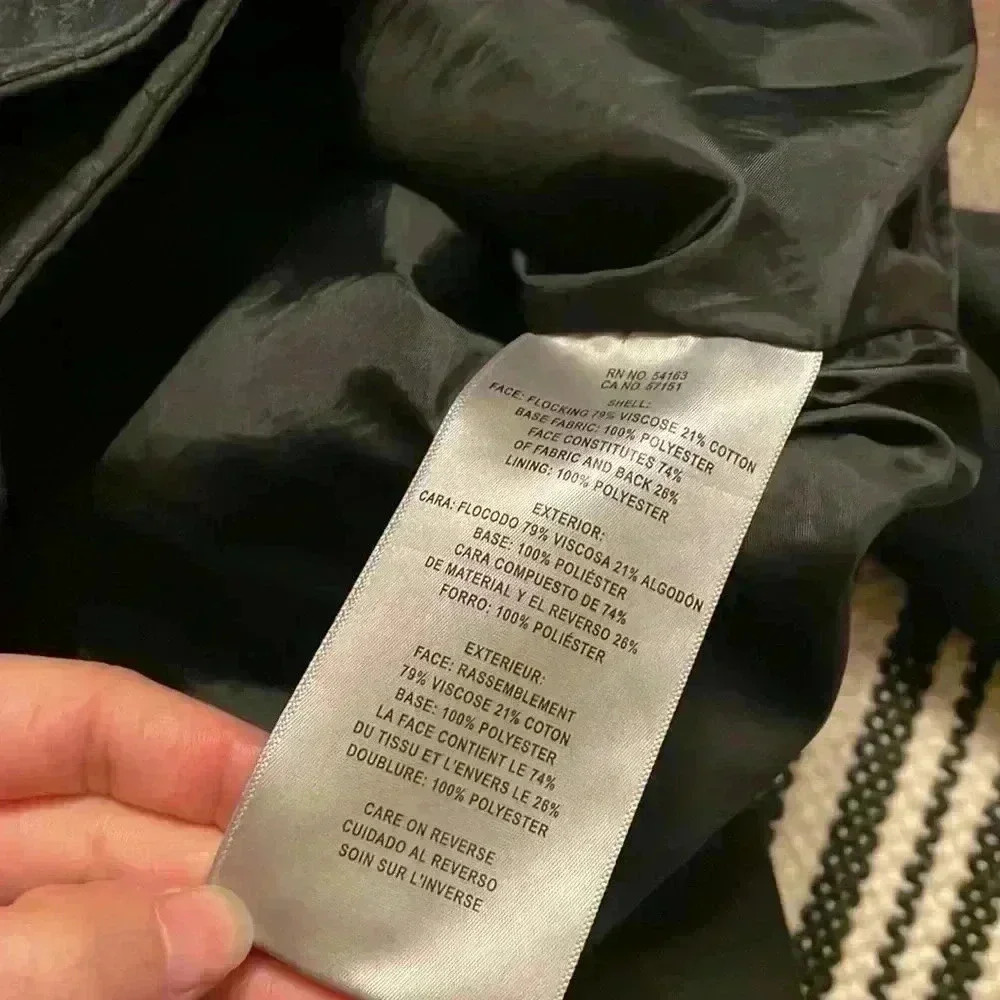 Levis Faux Suede Moto Jacket - Picture 7 of 8